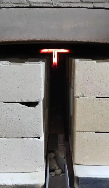High temperature furnace sintering process for ceramic ferrule manufacturing