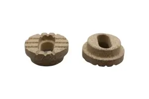 Refractory anchoring ceramic ferrule for stud welding