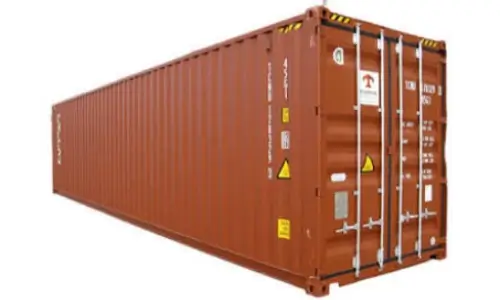 FCL and LCL shipping container loaded with shear studs export packaging