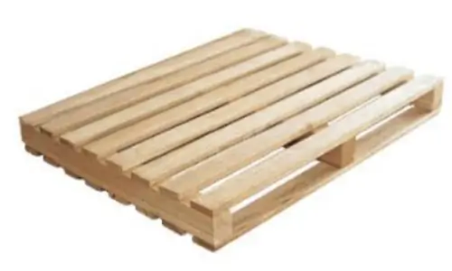 Heavy-duty fumigated wooden pallet for shear studs packaging