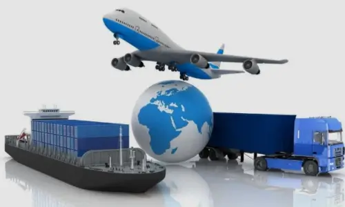 Tracked global logistics network for shipping shear studs worldwide